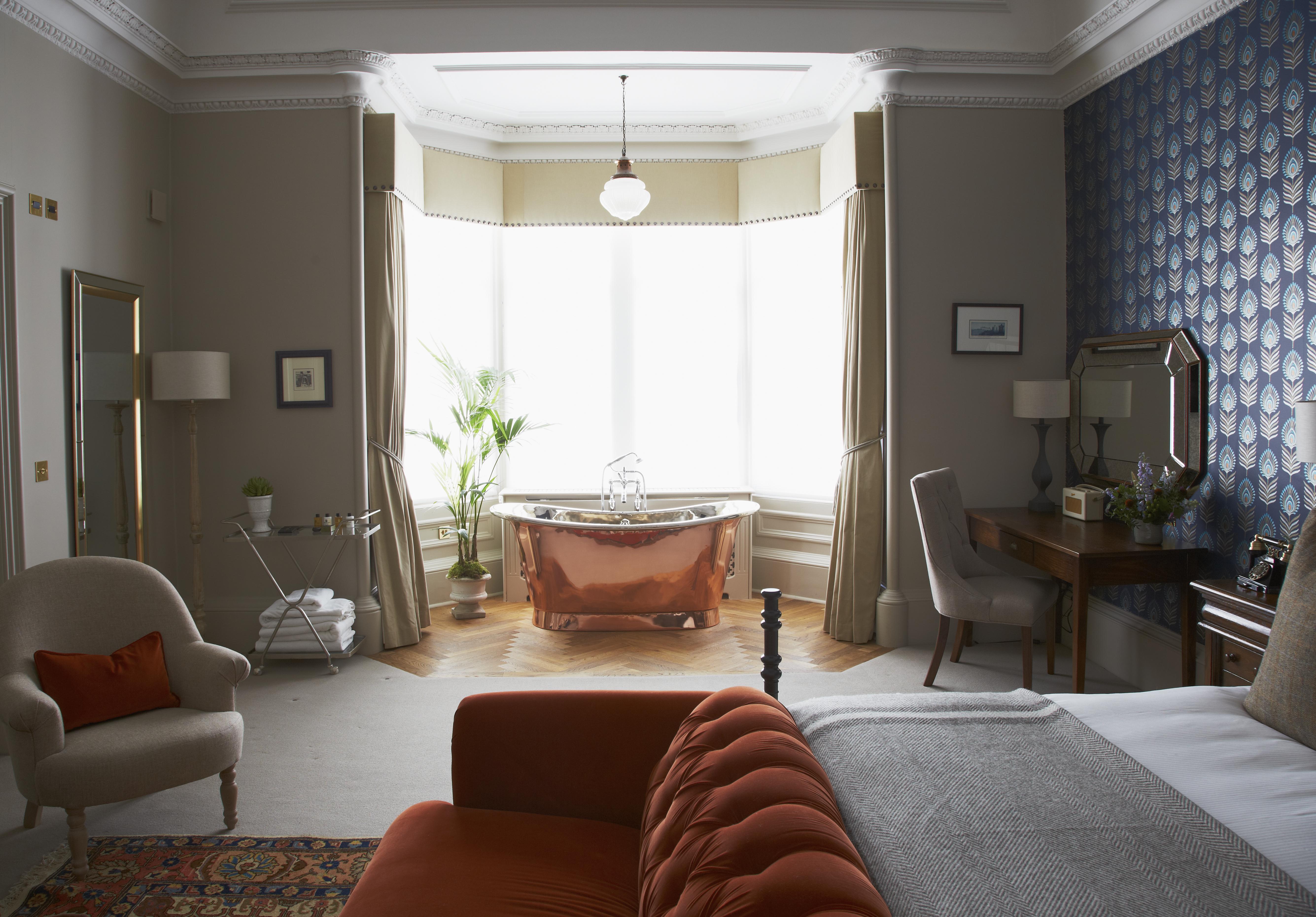 The Roseate Edinburgh - Small Luxury Hotels Of The World Bagian luar foto A suite at the hotel
